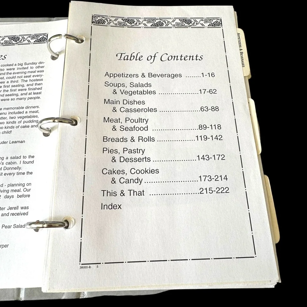 Mennonite Recipes Cookbook – Stumptown 2001 Community Church Vintage‎
